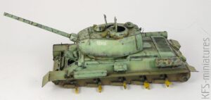 1/35 T-34/85 Yugoslav Wars - budowa cz. 2