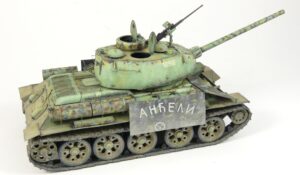 1/35 T-34/85 Yugoslav Wars - budowa cz. 2