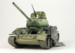 1/35 T-34/85 Yugoslav Wars - budowa cz. 2