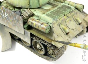 1/35 T-34/85 Yugoslav Wars - budowa cz. 2