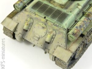 1/35 T-34/85 Yugoslav Wars - budowa cz. 2