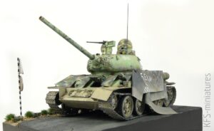 1/35 T-34/85 Yugoslav Wars - budowa cz. 2