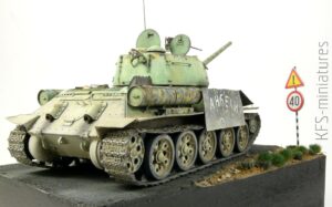 1/35 T-34/85 Yugoslav Wars - budowa cz. 2