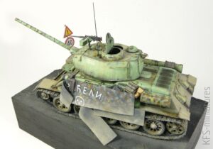 1/35 T-34/85 Yugoslav Wars - budowa cz. 2