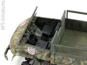 1/35 Unimog S 404 - budowa cz. 2