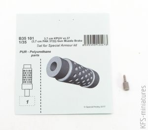 1/35 3.7 cm KPUV vz.37 Gun Muzzle Brake - CMK