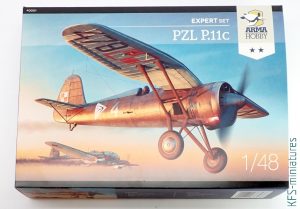 1/48 PZL P.11c - Expert Set - Arma Hobby