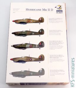 1/72 Hawker Hurricane Mk.II D - Arma Hobby