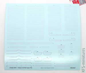 1/72 Fokker D.VII Lozenge & Rib Tapes