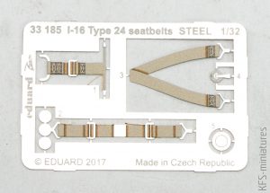 1/32 I-16 Type 24 seatbets - Eduard