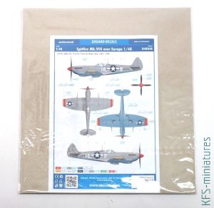 1/48 Spitfire Mk. VIII - Kalkomanie - Eduard