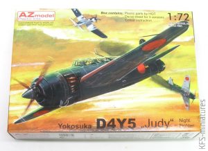 1/72 Yokosuka D4Y5 Judy 'Night Fighter' - AZ model