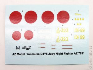 1/72 Yokosuka D4Y5 Judy 'Night Fighter' - AZ model