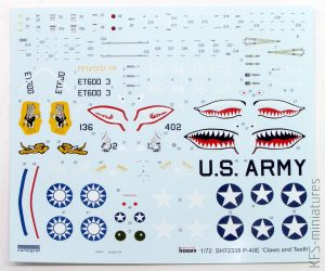 1/72 P-40E 'Claws and Teeth' - Special Hobby