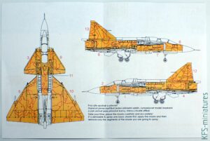 1/72 Viggen Splinter Camo Mask - Special Hobby