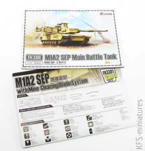 1/72 Abrams M1A2 SEP with Mine Clearing Blade System - FlyHawk Model
