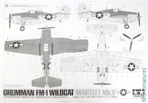 1/48 Grumman FM-1 Wildcat/Martlet Mk.V - Tamiya