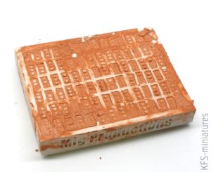 1/35 Silicone brick mold - MIG Productions