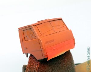 1/72 KamAZ 5511 Wywrotka - Budowa cz.2