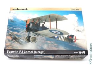 1/48 Sopwith F.1 Camel (Clerget) - Profipack - Eduard