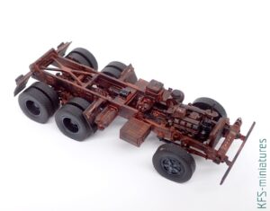 1/72 KamAZ 5511 Wywrotka - Budowa cz.2