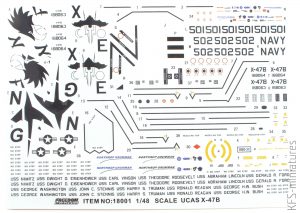 1/48 U.S NAVY UCAS X-47B Freedom Model Kits