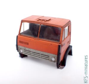 1/72 KamAZ 5511 Wywrotka - Budowa cz.2