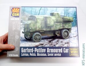 1/35 Garford-Putilov Armoured Car - Copper State Models