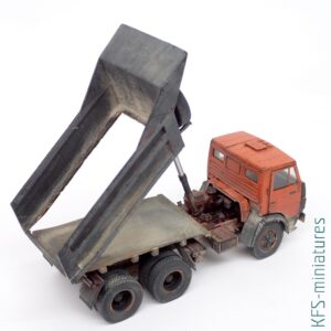 1/72 KamAZ 5511 Wywrotka - Budowa cz.2