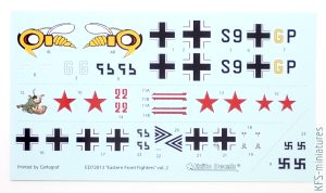 Eastern Front Fighters vol.2 - Exito Decals