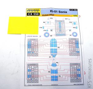 1/72 Ki-51 Sonia - Clear Prop Models