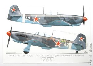 Yakovlev Yak-1b "Yak Attack" - Exito Decals