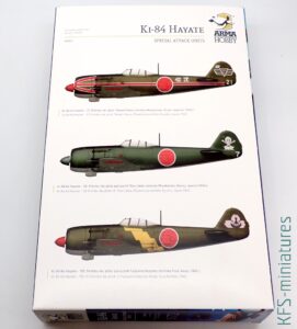 1/72 Ki-84 Hayate - Arma Hobby