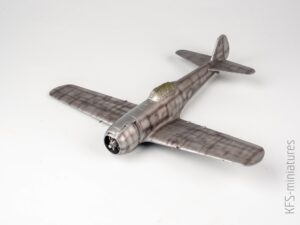 1/72 Ki 84 Hayate - Budowa