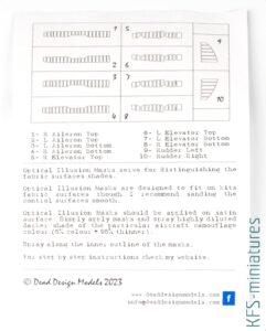 1/72 Ki 84 Hayate - Maski - DEAD Design Models