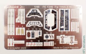 1/48 Fw 190A-4 w/ engine flaps & 2-gun wings - Weekend - Eduard