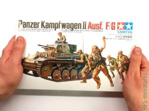1/35 Panzerkampfwagen II Ausf. F/G - Tamiya