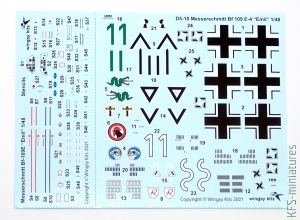 1/48 Messerschmitt Bf 109E-4 - Wingsy Kits