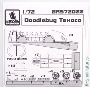 1/72 Doodlebug Texaco - Brengun