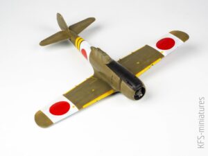 1/72 Ki 84 Hayate - Budowa