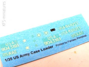 1/35 U.S. Army LOADER – Thunder Model