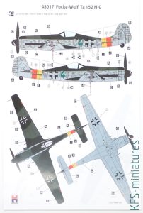 1/48 Focke-Wulf Ta 152 H-0 - Hobby 2000