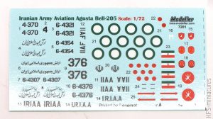 Iranian Army Aviation Agusta-Bell-205 - KMA Modeller