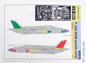 1/72 F-35A Lightning II - Dodatki