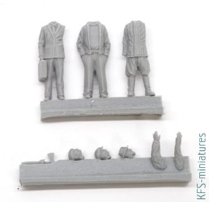 1/72 Civilian figures - White Stork Miniatures