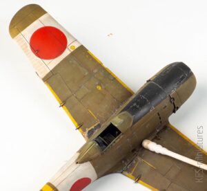 1/72 Ki 84 Hayate - Budowa