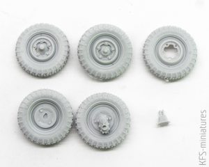 1/35 Kubelwagen/Schwimmwagen wheels - QuickWheel