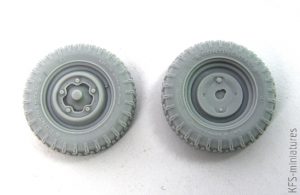 1/35 Kubelwagen/Schwimmwagen wheels - QuickWheel