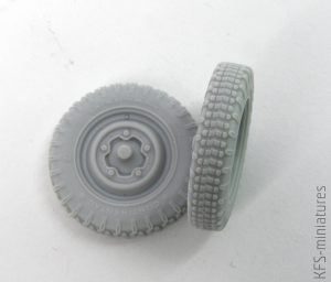 1/35 Kubelwagen/Schwimmwagen wheels - QuickWheel