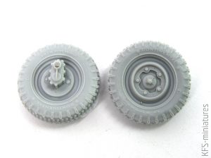 1/35 Kubelwagen/Schwimmwagen wheels - QuickWheel